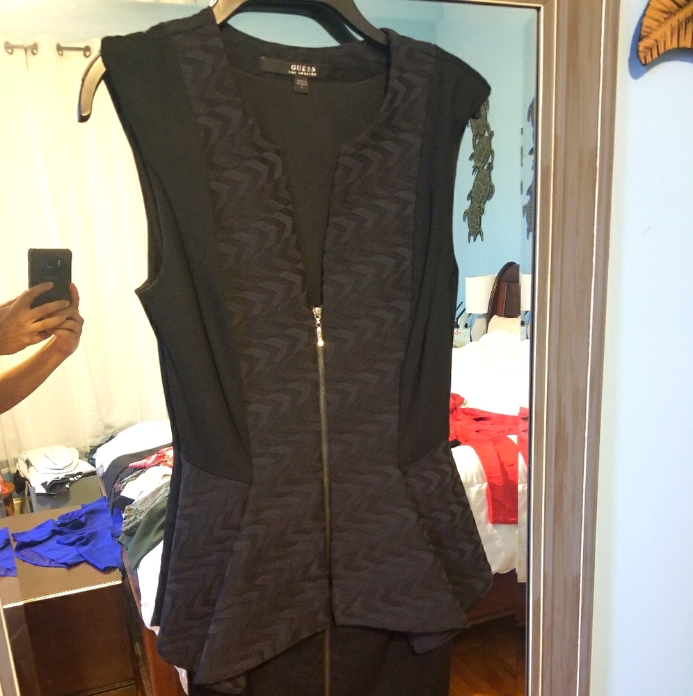 Black Peplum Dress